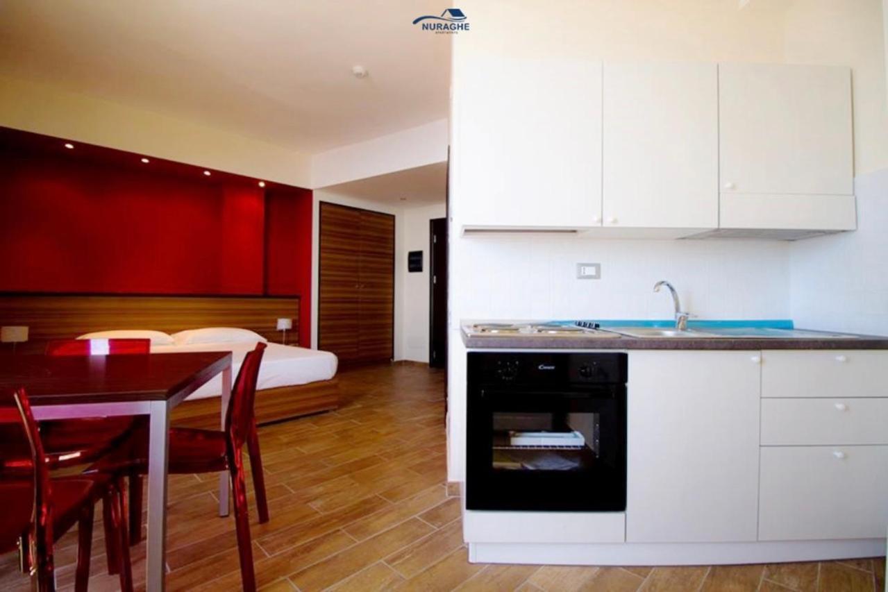 Nuraghe Apartments Teulada Bagian luar foto